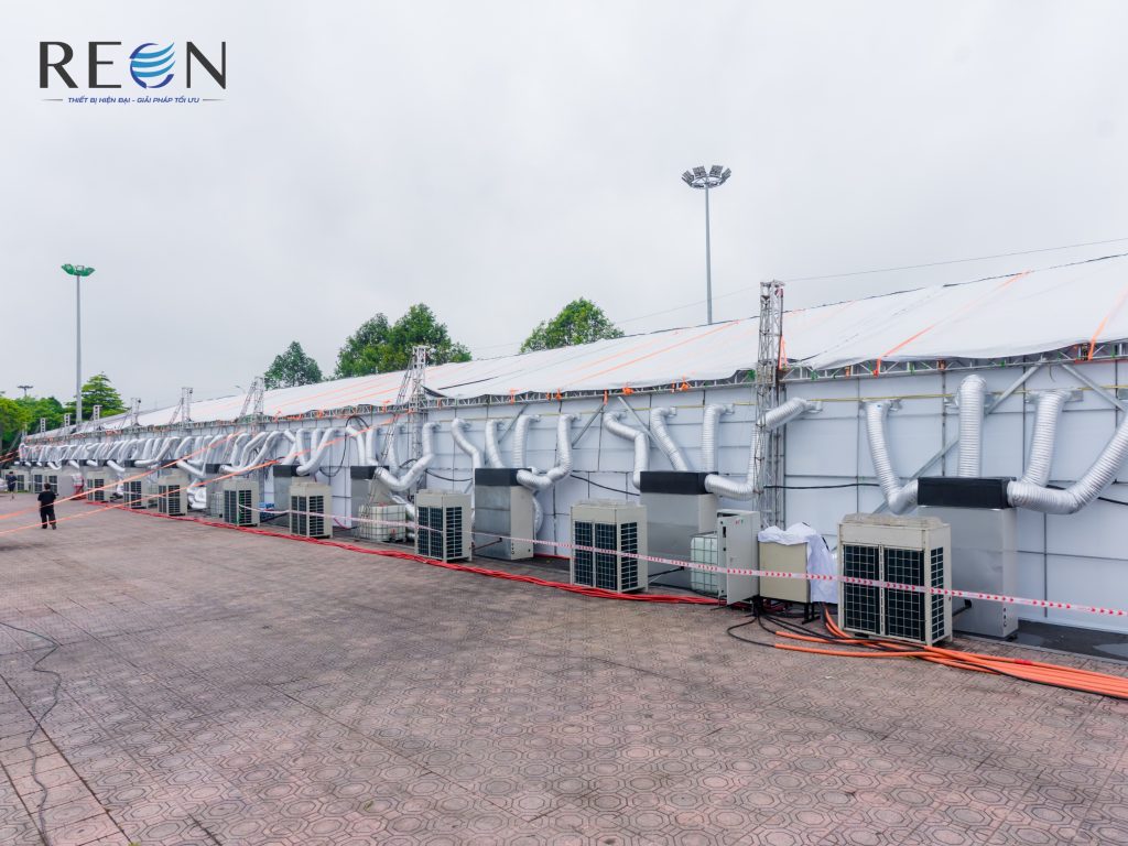 REON cung cấp gì trong giải pháp làm mát tạm thời nhà xưởng, nhà máy?