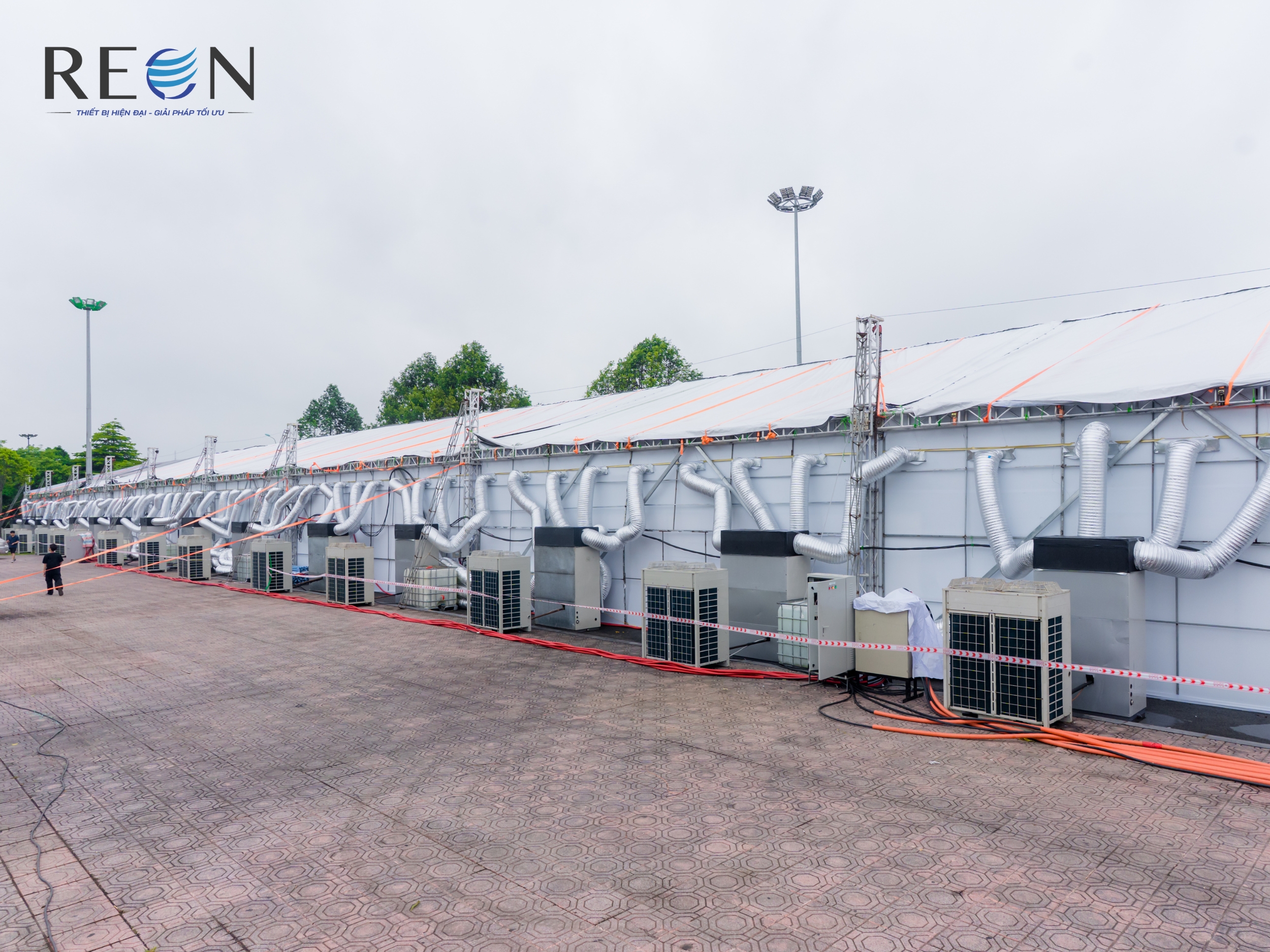 REON cung cấp gì trong giải pháp làm mát tạm thời nhà xưởng, nhà máy?
