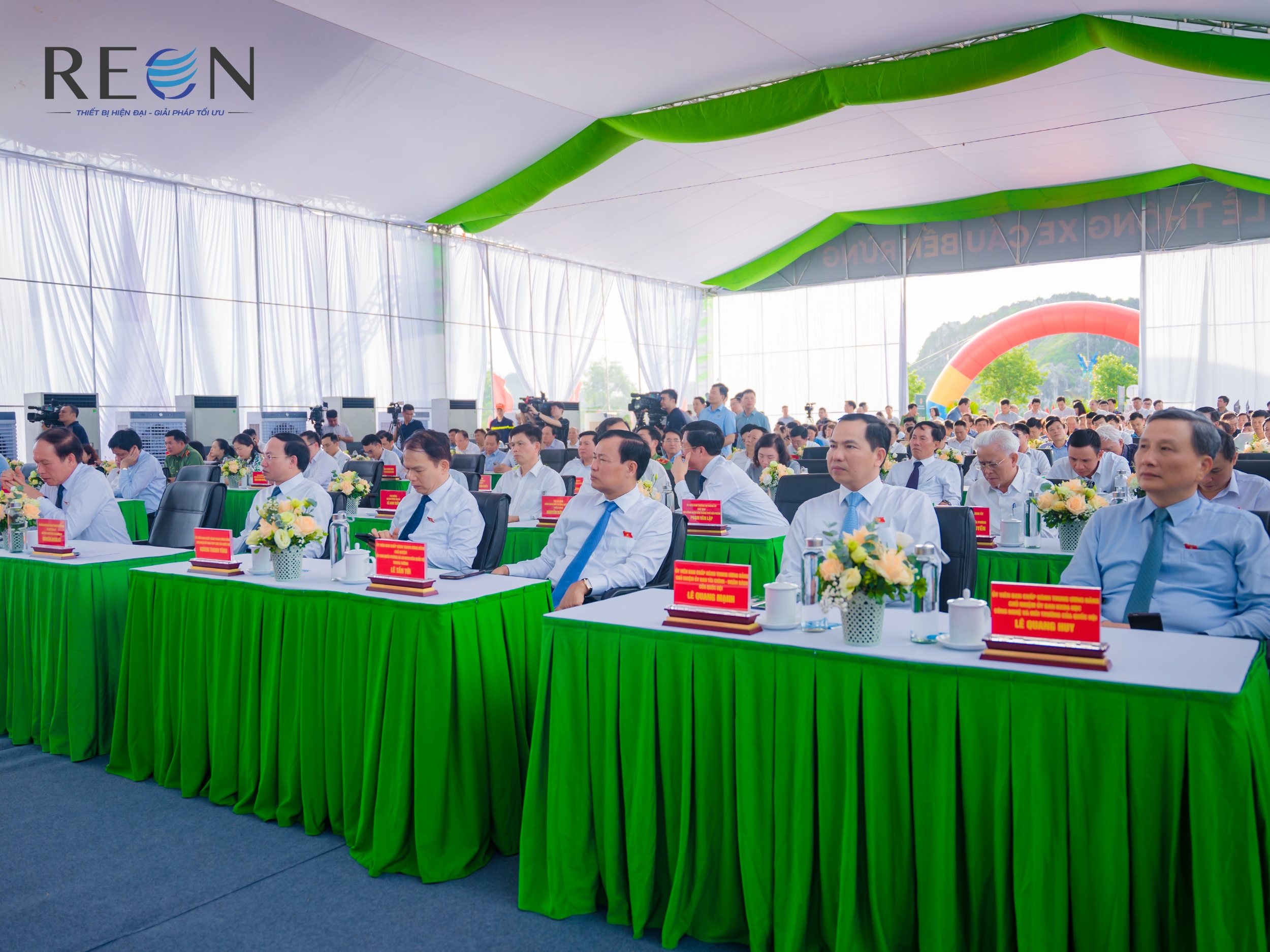 DỰ ÁN LẮP ĐẶT ĐIỀU HÒA CHO LỄ KHÁNH THÀNH CẦU BẾN RỪNG