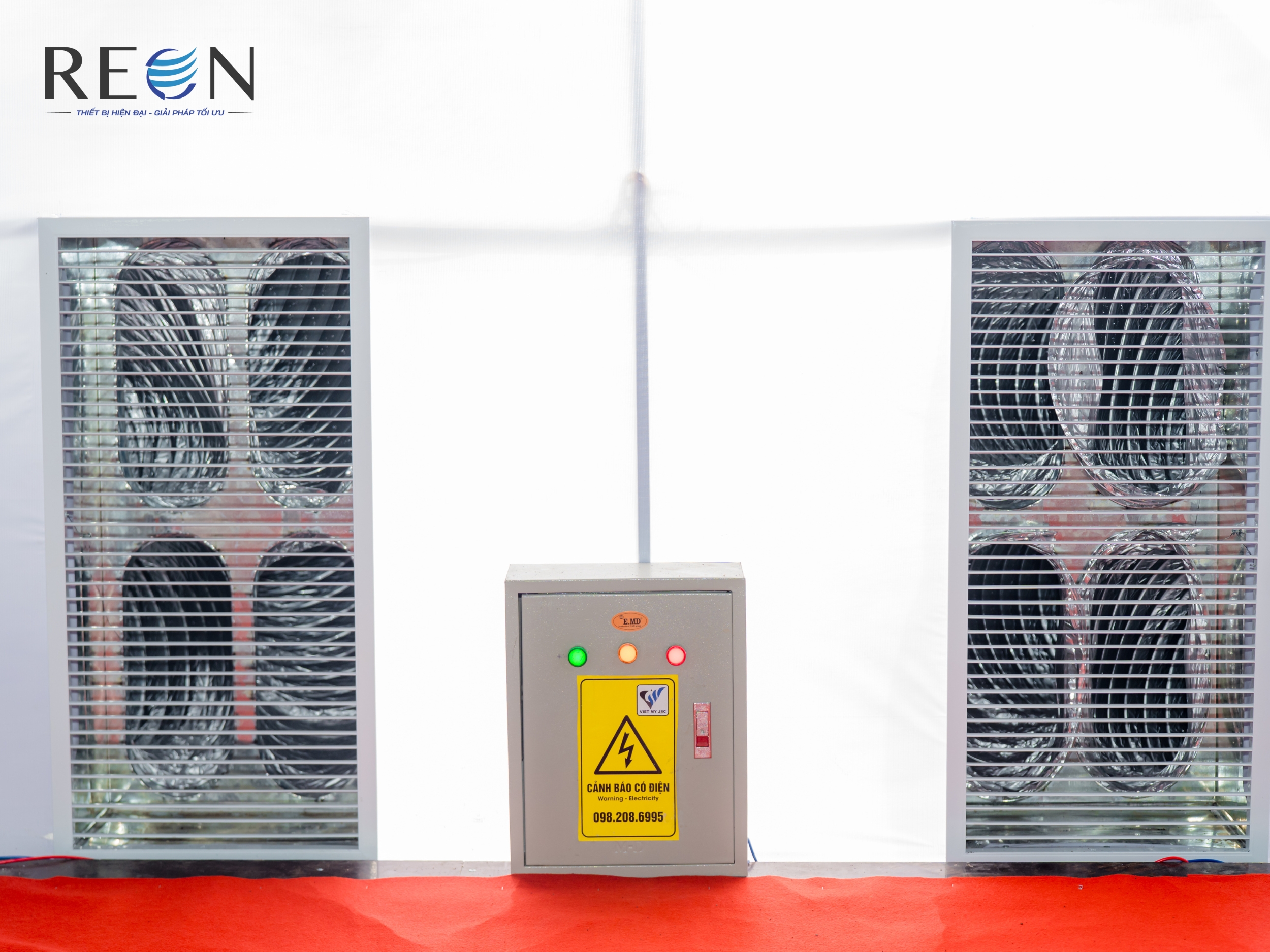 Reon đơn vị cho thuê điều hòa công nghiệp cho nhà máy thực phẩm